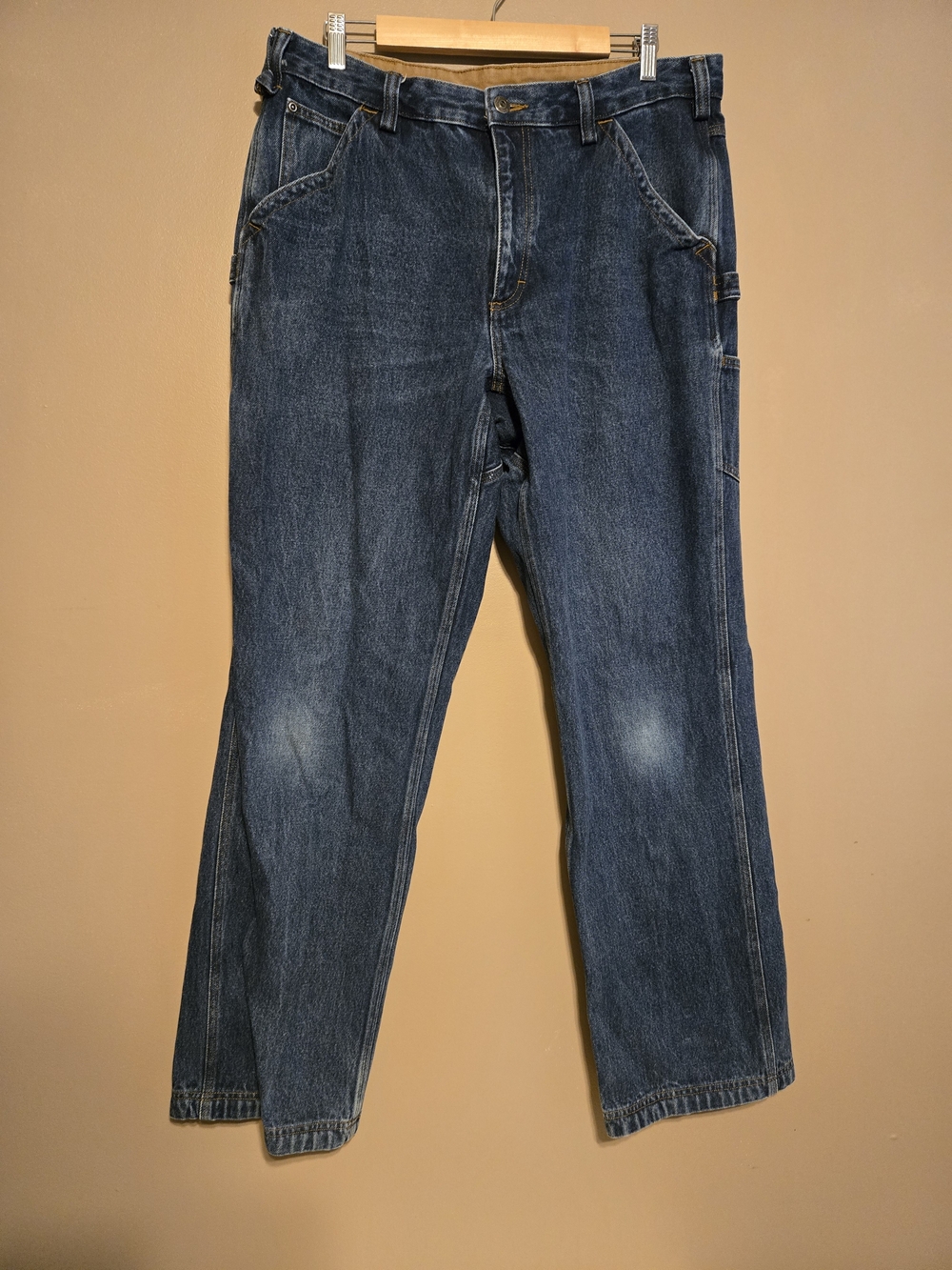 Duluth Trading Co Men's 100% Cotton Carpenter Jeans 36x34